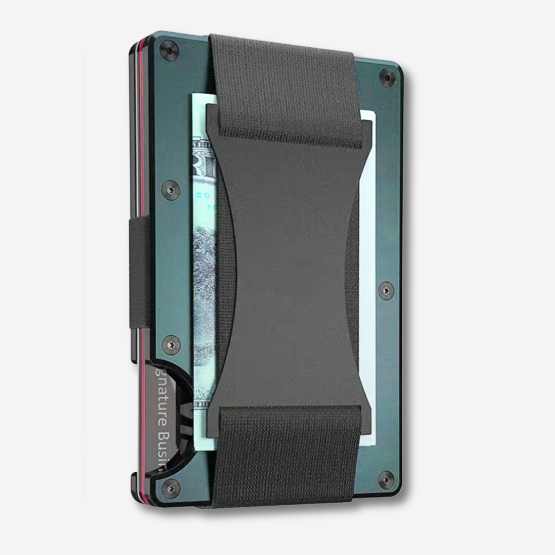 Vunetti Slim Wallet dunkelgrün