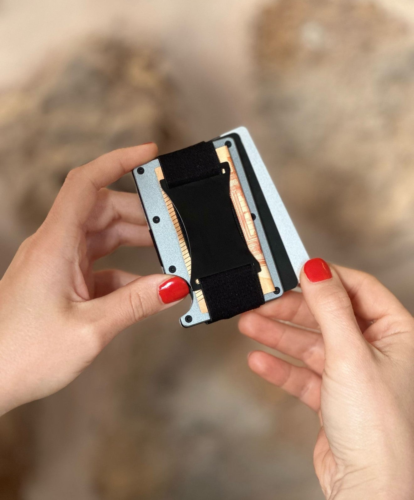 Slim Wallet Vunetti Metall Farben